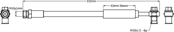 Juratek JBH1440 - Гальмівний шланг avtolavka.club