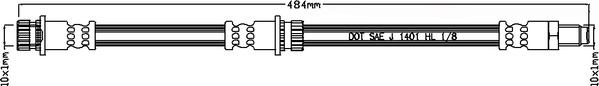 Juratek JBH1099 - Гальмівний шланг avtolavka.club