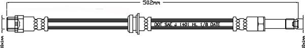 Juratek JBH1067 - Гальмівний шланг avtolavka.club