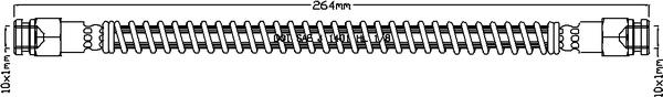 Juratek JBH1071R - Гальмівний шланг avtolavka.club