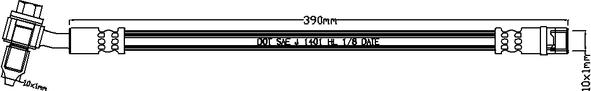 Juratek JBH1192 - Гальмівний шланг avtolavka.club