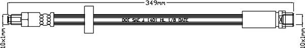 Juratek JBH1124 - Гальмівний шланг avtolavka.club