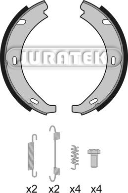 Juratek JBS1031 - Комплект гальм, барабанний механізм avtolavka.club