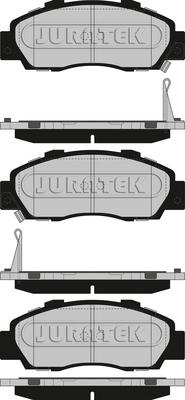 Juratek JCP905 - Гальмівні колодки, дискові гальма avtolavka.club