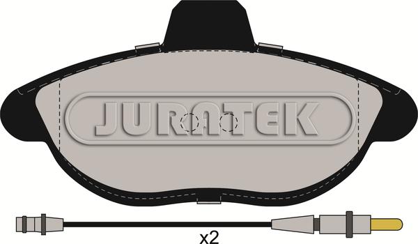 Juratek JCP935 - Гальмівні колодки, дискові гальма avtolavka.club