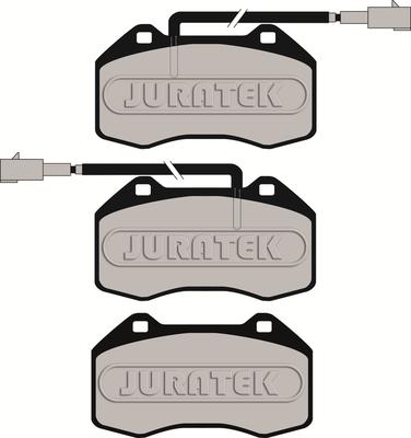 Juratek JCP4040 - Гальмівні колодки, дискові гальма avtolavka.club