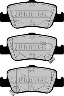 Juratek JCP4048 - Гальмівні колодки, дискові гальма avtolavka.club