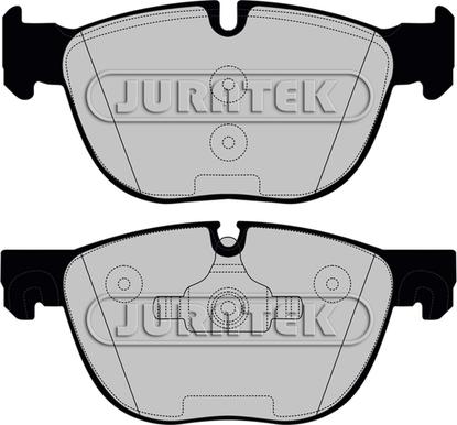 Juratek JCP4052 - Гальмівні колодки, дискові гальма avtolavka.club