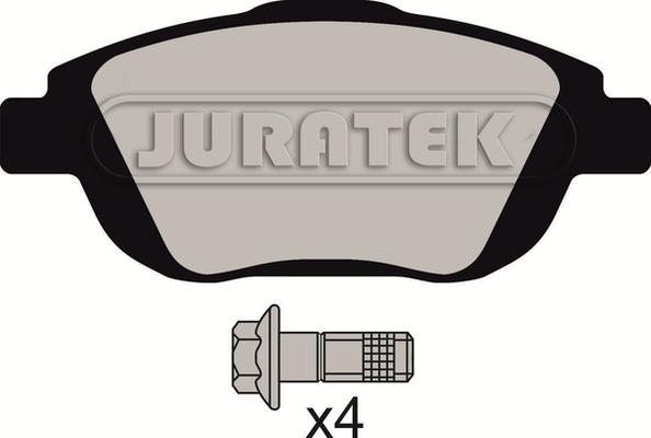 Juratek JCP4288 - Гальмівні колодки, дискові гальма avtolavka.club