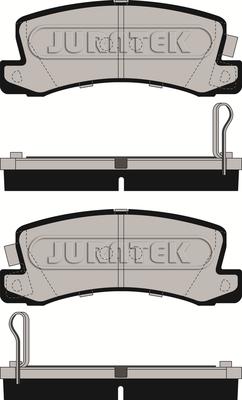 Juratek JCP478 - Гальмівні колодки, дискові гальма avtolavka.club