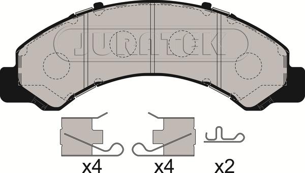 Juratek JCP009 - Гальмівні колодки, дискові гальма avtolavka.club