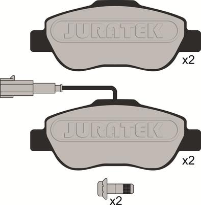 Juratek JCP1945 - Гальмівні колодки, дискові гальма avtolavka.club