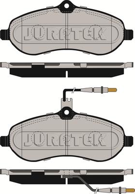 Juratek JCP149 - Гальмівні колодки, дискові гальма avtolavka.club