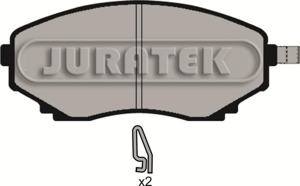 Juratek JCP1445 - Гальмівні колодки, дискові гальма avtolavka.club