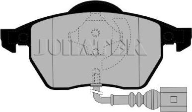 Juratek JCP1463 - Гальмівні колодки, дискові гальма avtolavka.club