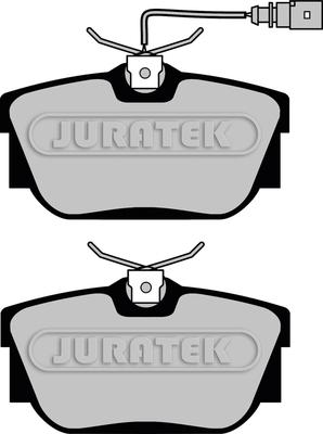 Juratek JCP1482 - Гальмівні колодки, дискові гальма avtolavka.club