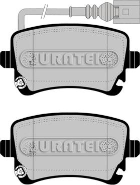 Juratek JCP1644 - Гальмівні колодки, дискові гальма avtolavka.club