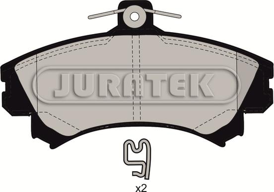Juratek JCP1093 - Гальмівні колодки, дискові гальма avtolavka.club