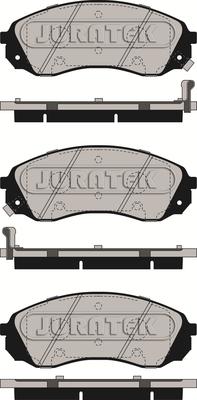 Juratek JCP186 - Гальмівні колодки, дискові гальма avtolavka.club