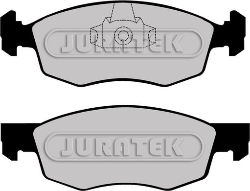 Juratek JCP1376 - Гальмівні колодки, дискові гальма avtolavka.club