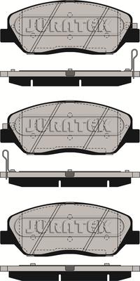 Juratek JCP178 - Гальмівні колодки, дискові гальма avtolavka.club