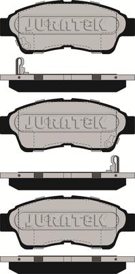 Juratek JCP867 - Гальмівні колодки, дискові гальма avtolavka.club