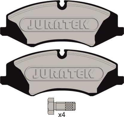 Juratek JCP8045 - Гальмівні колодки, дискові гальма avtolavka.club