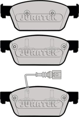 Juratek JCP8043 - Гальмівні колодки, дискові гальма avtolavka.club