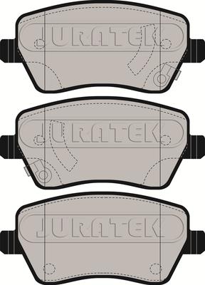 Juratek JCP8056 - Гальмівні колодки, дискові гальма avtolavka.club