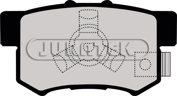 Juratek JCP8038 - Гальмівні колодки, дискові гальма avtolavka.club