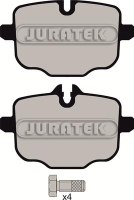 Juratek JCP8029 - Гальмівні колодки, дискові гальма avtolavka.club