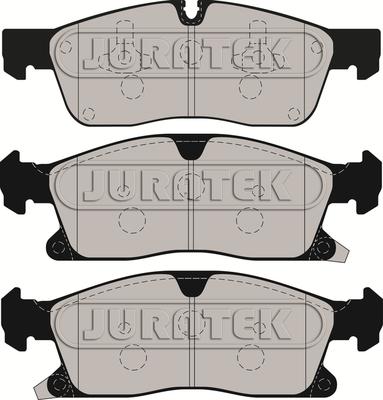 Juratek JCP8117 - Гальмівні колодки, дискові гальма avtolavka.club