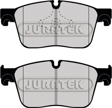 Juratek JCP8126 - Гальмівні колодки, дискові гальма avtolavka.club