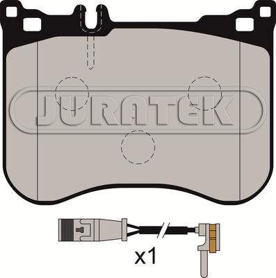 Juratek JCP8233 - Гальмівні колодки, дискові гальма avtolavka.club