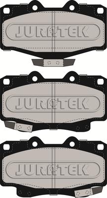 Juratek JCP797 - Гальмівні колодки, дискові гальма avtolavka.club