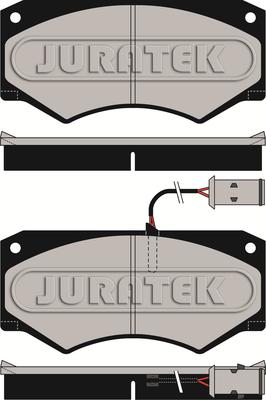 Juratek JCP709 - Гальмівні колодки, дискові гальма avtolavka.club