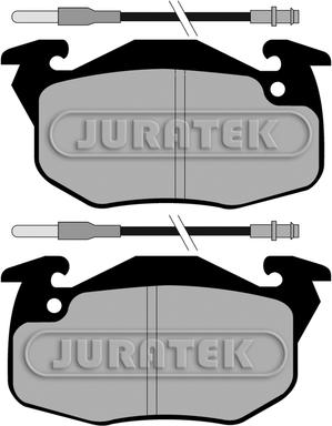 Juratek JCP729 - Гальмівні колодки, дискові гальма avtolavka.club