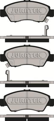 Juratek JCP777 - Гальмівні колодки, дискові гальма avtolavka.club