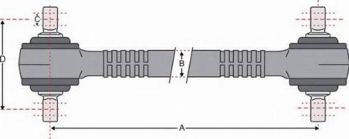 Juratek JSS1329 - Важіль незалежної підвіски колеса avtolavka.club