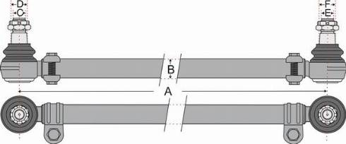 Juratek JSS1728A - Поперечна рульова тяга avtolavka.club