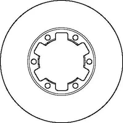 Jurid 561998J - Гальмівний диск avtolavka.club