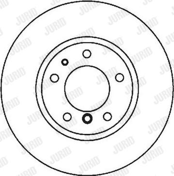 Jurid 561963J - Гальмівний диск avtolavka.club