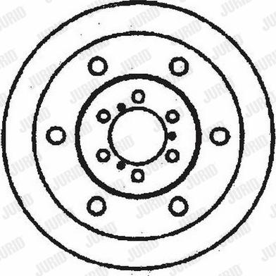 Jurid 561508J - Гальмівний диск avtolavka.club