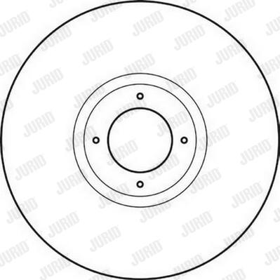 Jurid 561623JC-1 - Гальмівний диск avtolavka.club