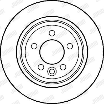 Jurid 563430J-1 - Гальмівний диск avtolavka.club