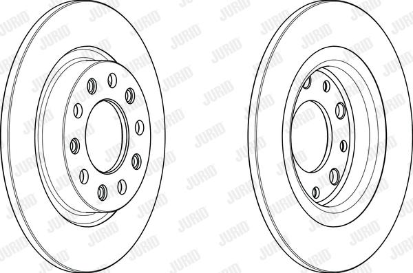 Jurid 563106JC - Гальмівний диск avtolavka.club