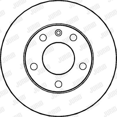 Jurid 563326JC-1 - Гальмівний диск avtolavka.club