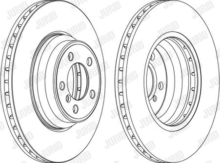 Jurid 562401JC-1 - Гальмівний диск avtolavka.club