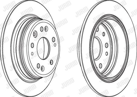 Jurid 562543JC - Гальмівний диск avtolavka.club