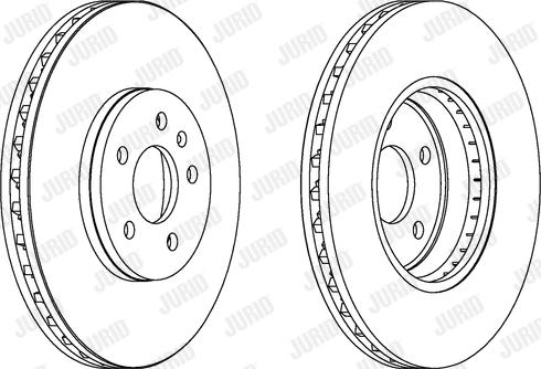 Jurid 562511JC - Гальмівний диск avtolavka.club